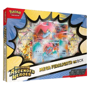 Ascended Heroes: Mega Feraligatr ex Box (Inglés)