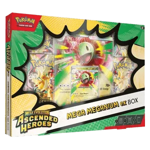 Ascended Heroes: Mega Meganium ex Box (Inglés)